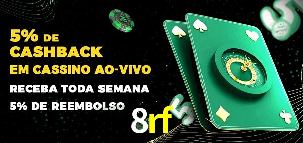 Promoções do cassino ao Vivo 8rf